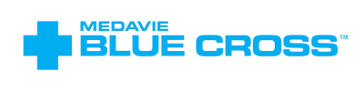Medavie Blue Cross logo featuring a blue cross symbol